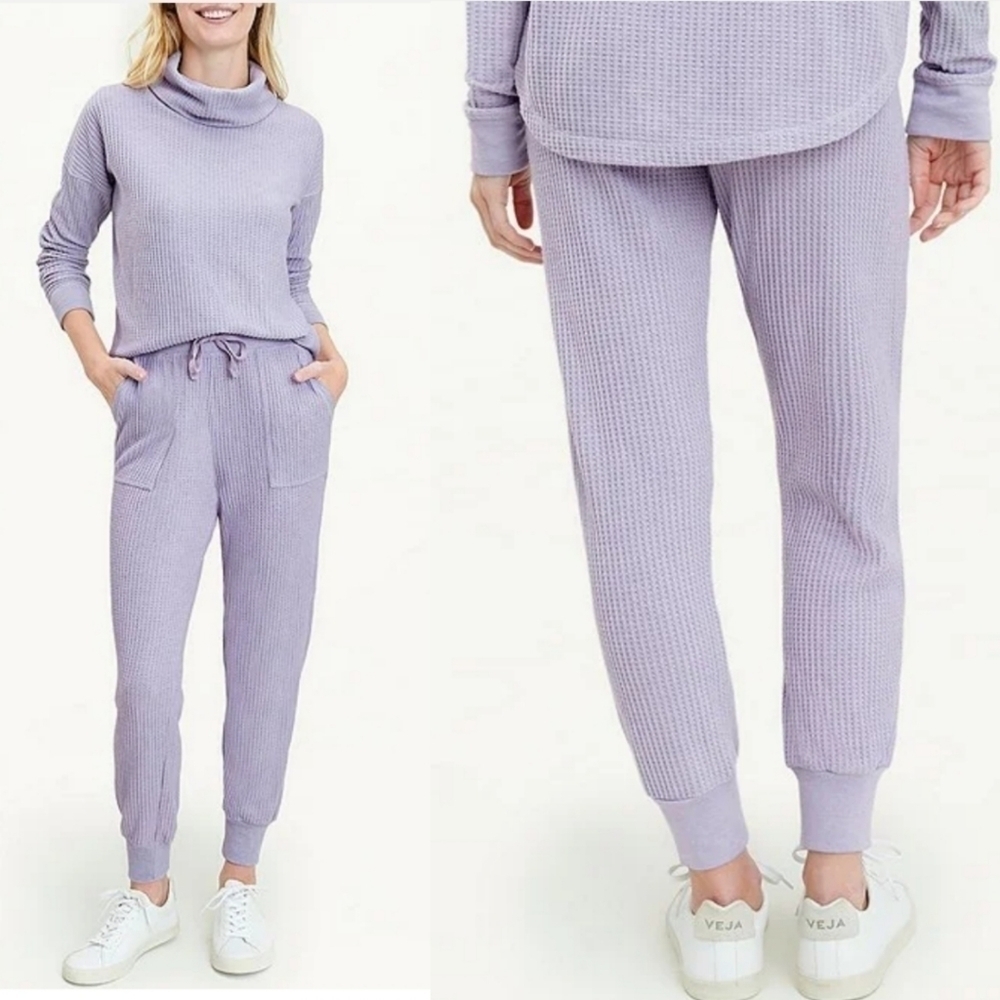 New Splendid Firestone Ribbed Waffle Knit Stich Drawstring Jogger/Sweatpants NWT